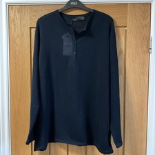 BNWT Zara Navy Blue Plain Knit