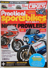 Practical Sportsbikes June 2019 Honda Harris CB900 BMW S1000RR Yamaha R71 GSX-R