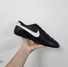 Mens Rare 2011 Nike Flash Leather Black & White Trainers  Size UK8.5