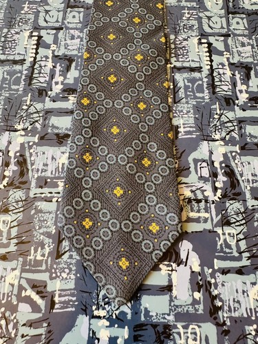 60s skinny vintage tie - vintage,