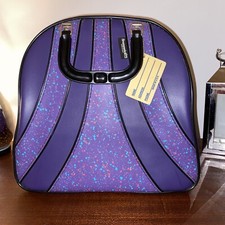 BRUNSWICK VINTAGE Ladies Bowling Bag Purple 70s 80s USA