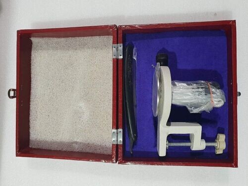 Hand operated table - , microtome