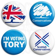 Conservative Badge 25mm Button