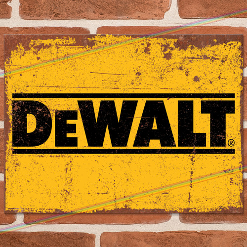 Dewalt metal signs mancave - dewalt,