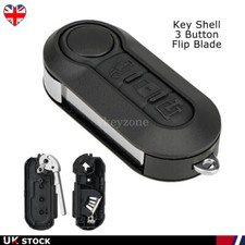 3 Button Remote Flip Key Fob