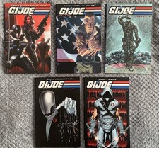 G I Joe Volumes 1-5 Graphic Novels - Trade Paperback IDW Comics - Chuck Dixon