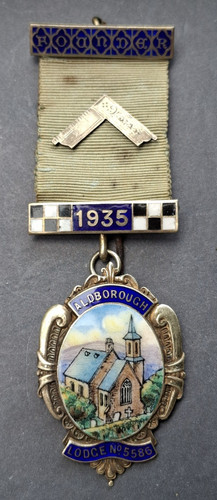 Masonic 1935 silver founders - masonic,