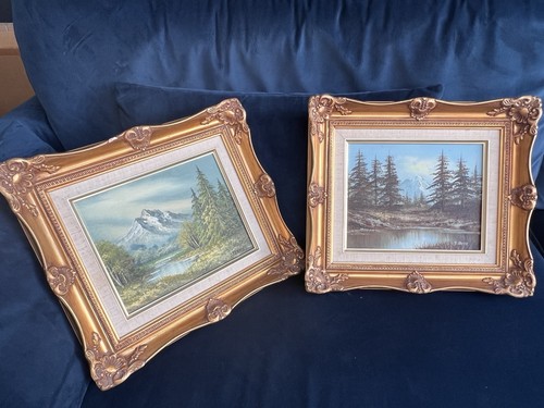 Signed oil painting canvas - signed,