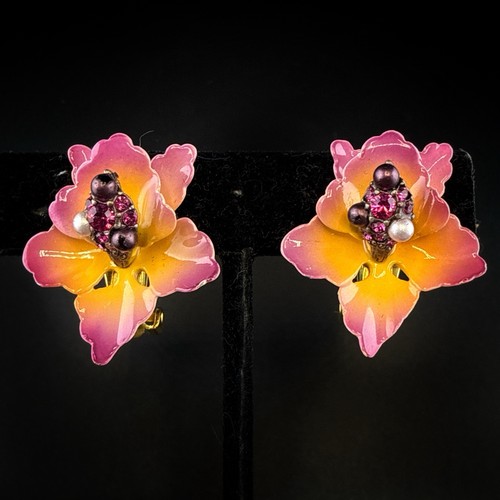 Vintage joan rivers earrings - rivers,