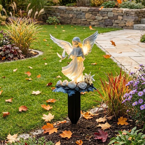 Acrylic material angel garden - angel,