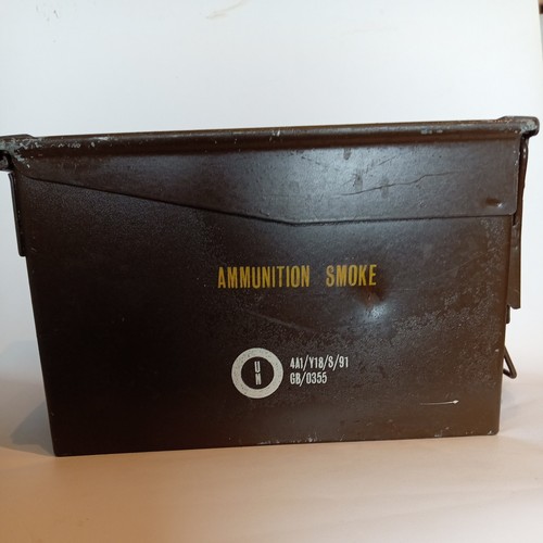 British army smoke - grenade, box