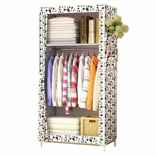 Clothes organizer with shelves - clothes,
