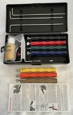 Lansky Knife Sharpening system with 7 stones (including 2 diamond stones)