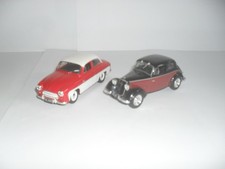 De Agostini  Syrena 100 and IFA F8    excellent in blisterpacks   1/43 scale
