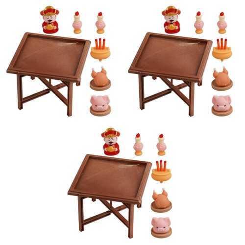 Set miniature reusable - 3,