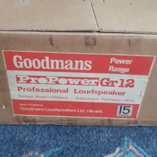 Vintage 1970’s Goodmans Audiom 12-P guitar speaker 12" 50W@ 16 ohms Laney
