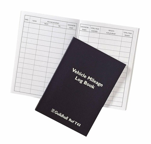 Mileage log book - book, exacompta