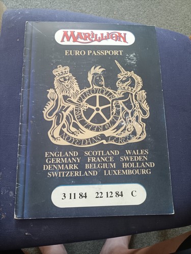 Marillion euro passport tour - marillion,