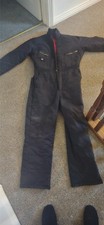 Dickies Coveralls Overalls Boiler Suit Padded Blue L 48/50 Insulated All In One
