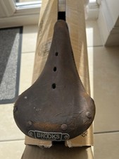 Vintage Brown Leather Brooks