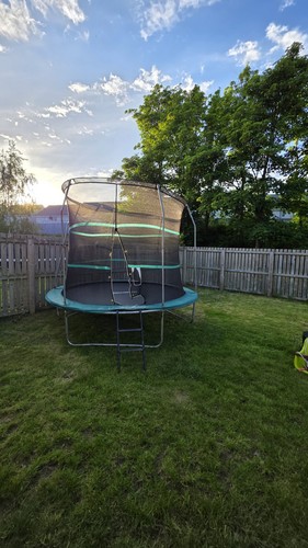 Techsport 10ft trampoline with - techsport,