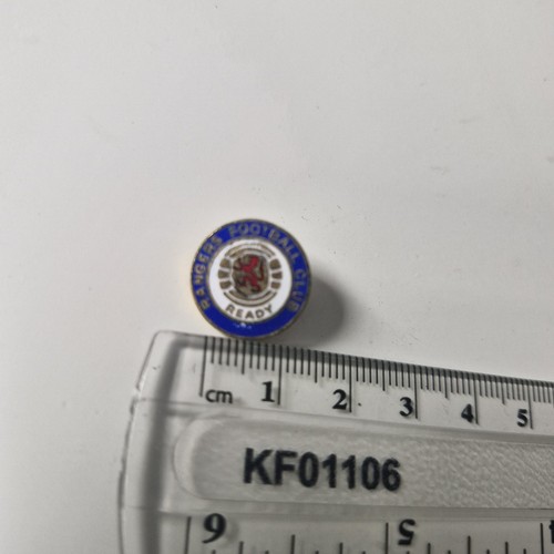 Rangers football club enamel - football,