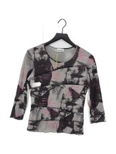 Gerry Weber Women's Top UK 14 Grey 100% Other Basic