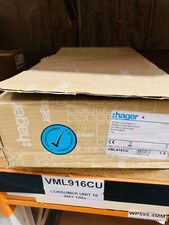 NEW - Hager VML916CU 16 Way 100A RCD Metal Clad Board Consumer Unit