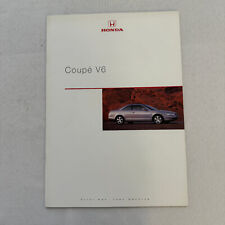 1998 1999 Honda Accord Coupe V6 Car Sales Brochure Swiss Market German Text