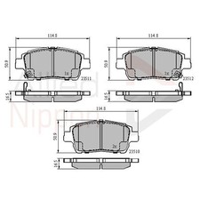 Brake Pads Set For Toyota