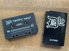D12 - DETROIT, WHAT? EMINEM DR DRE PROMO SAMPLER SNIPPET CASSETTE VERY RARE MC