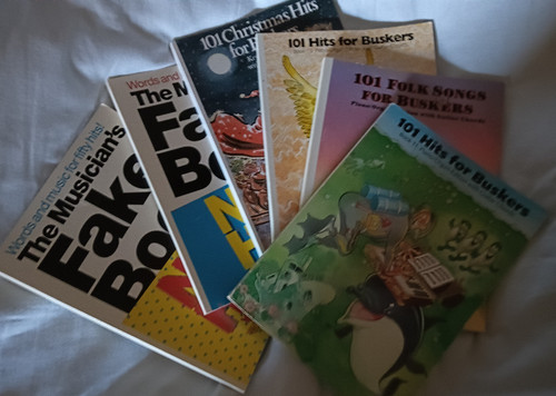 Books for buskers - books,