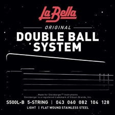 La Bella S500L-B Flat Wound
