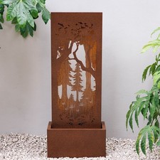 Primrose Metal Forest Scene