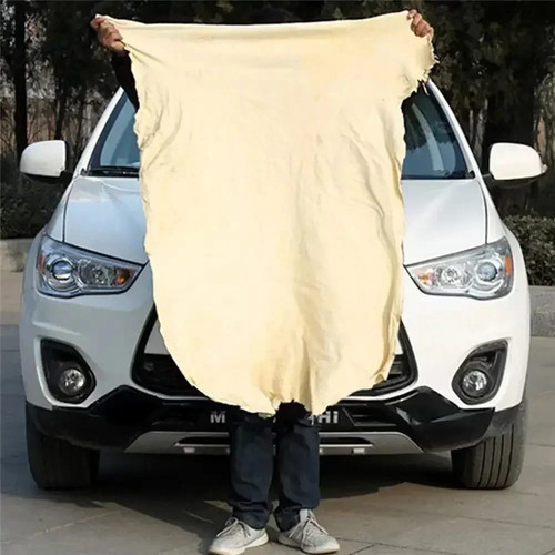 Natural chamois large - natural, leather