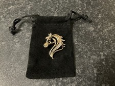 Small Size Gold Tone Horse
