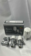 Altech ALTRLS15 15mm x 1/2" TRV C/W Lockshield Radiator Valve NEW