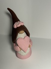 Handmade Miniature Gnome pink