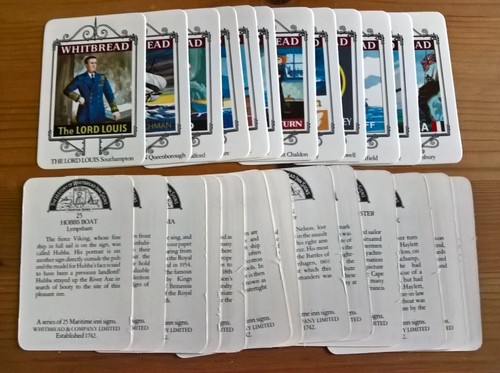 Whitbread trade cards
