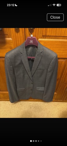 Men next grey suit 40s - men’s,