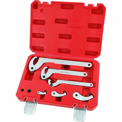 6pc adjustable hook and - adjustable,