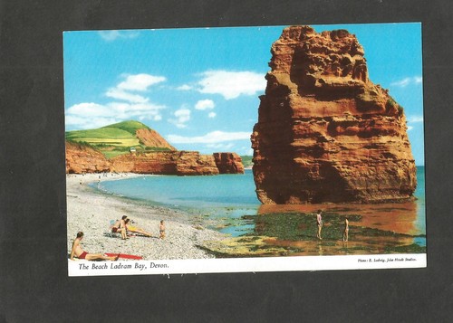 Postcard devon ladram bay - devon,