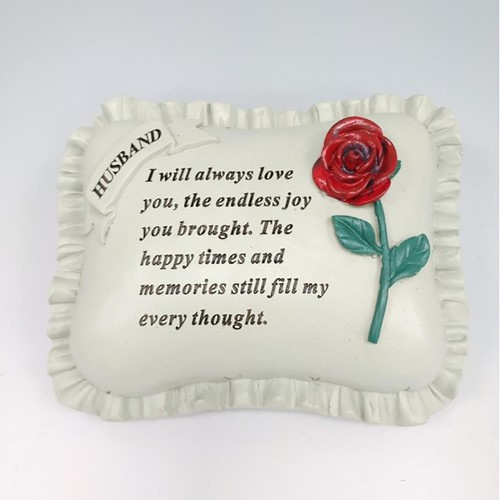 Memorial graveside plaque - memorial,