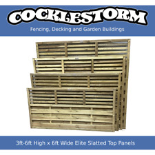 3ft-6ft High x 6ft Wide Timber