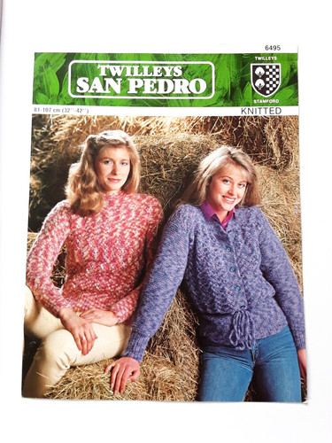 Twilleys knitting pattern 6495 - knitting,