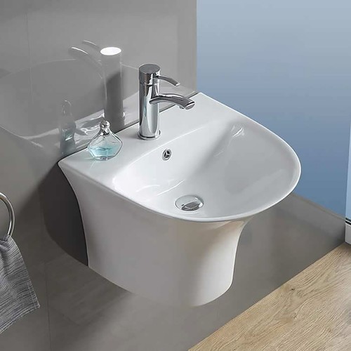 Bathroom basin sink ceramic - bathroom,
