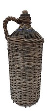 Antique wicker wrapped
