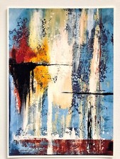 Limited edition giclee art print UNFRAMED abstract artwork contemporary painting