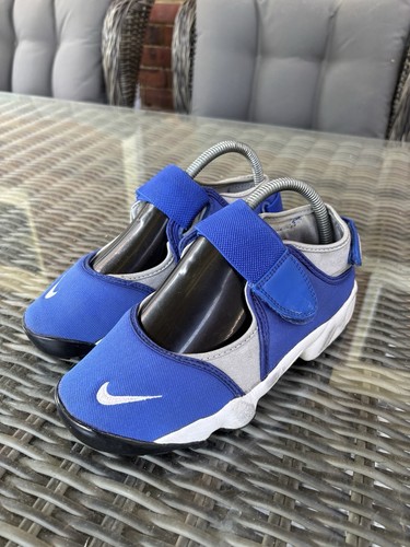 Blue nike air rifts - air, size