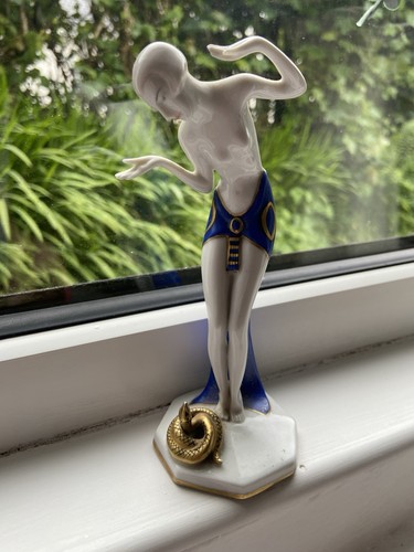 Goebel art deco figurine - goebel,